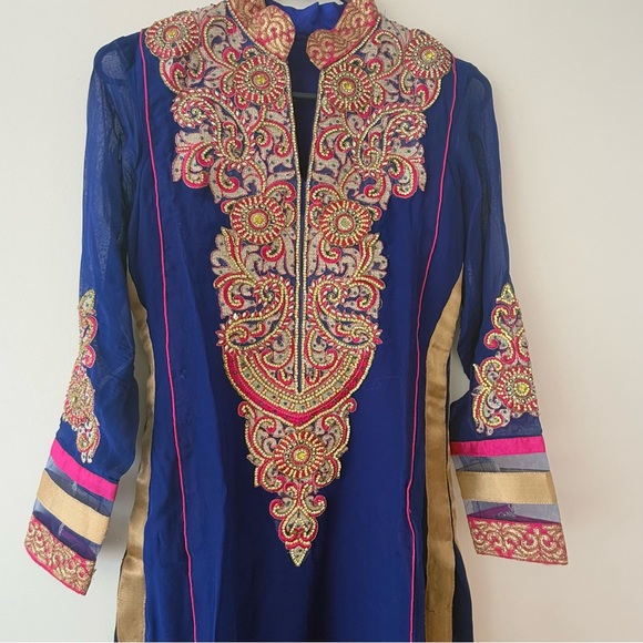 Indian/Bollywood/Desi style Brand New 3-piece Suit - Party Wear - Picture 8 of 16